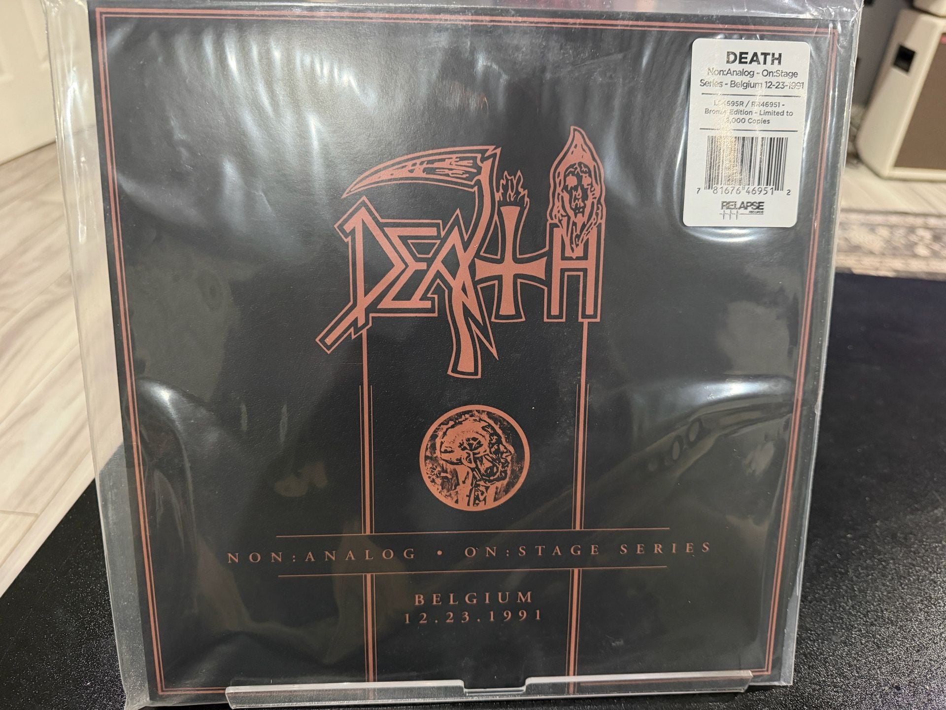Death Non:Analog - On:Stage Series - Belgium 12-23-1991 Vinyl LP 1