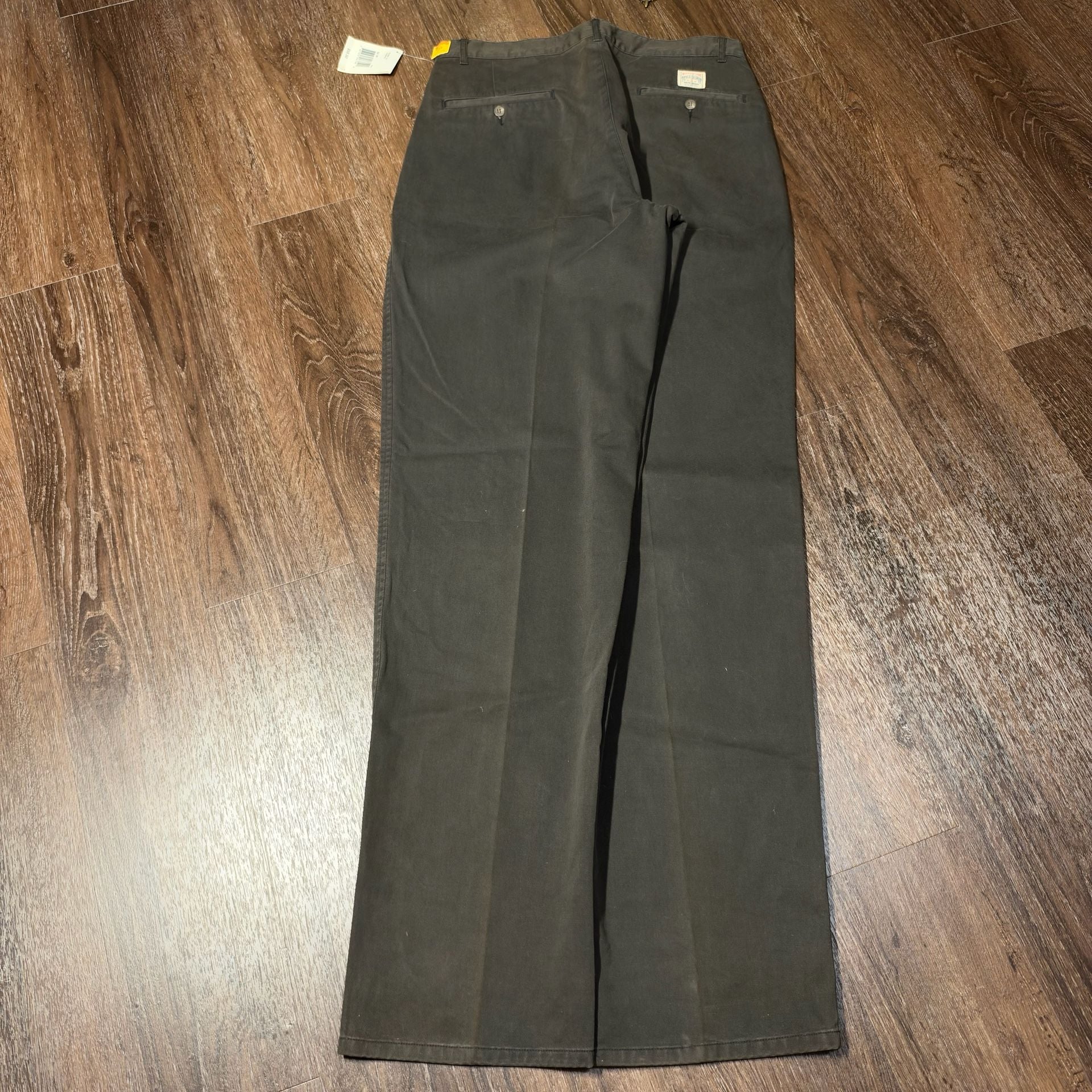 New Polo Ralph Lauren Classic Chino Pants 32x36 Dark Olive Pleated Pants 5
