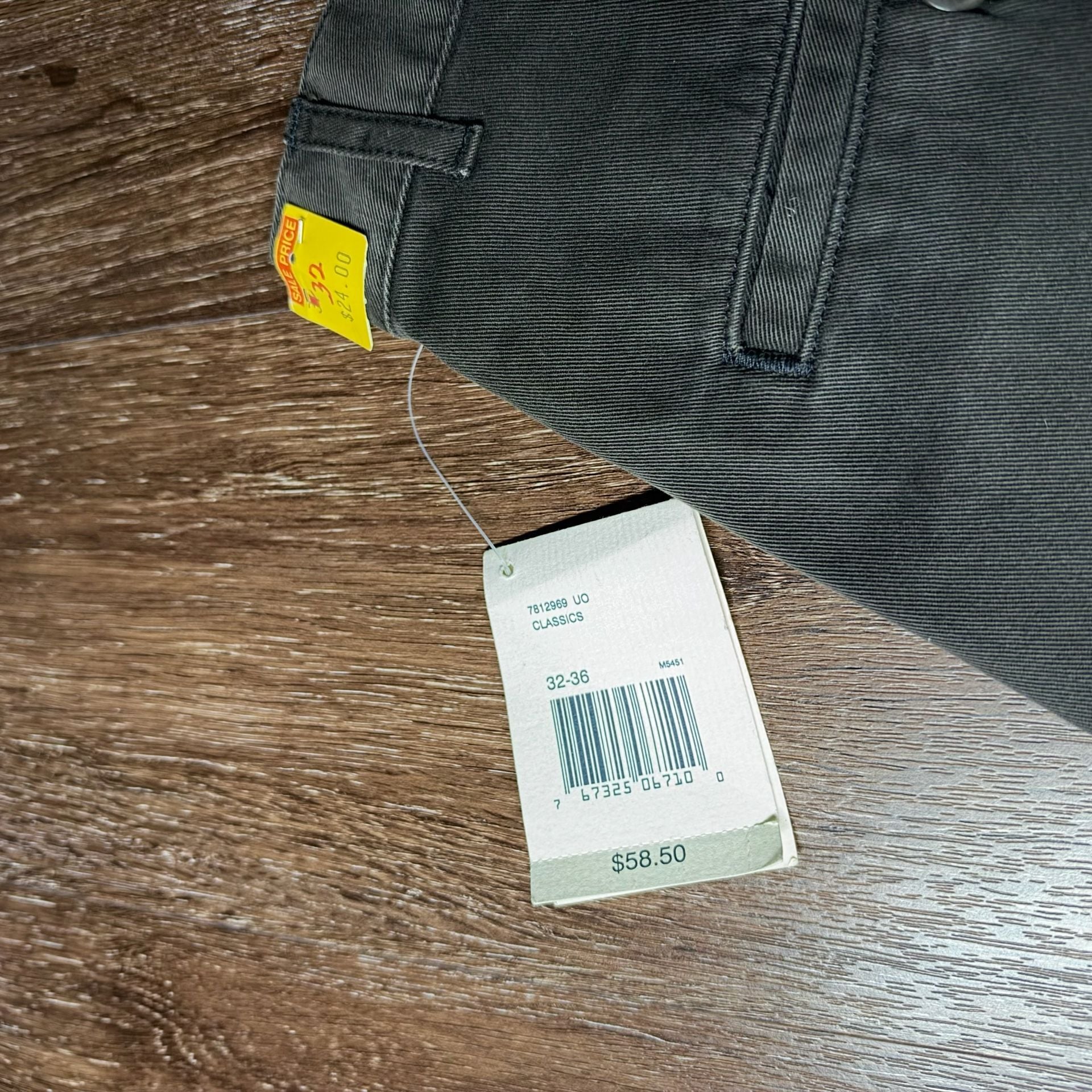 New Polo Ralph Lauren Classic Chino Pants 32x36 Dark Olive Pleated Pants 10