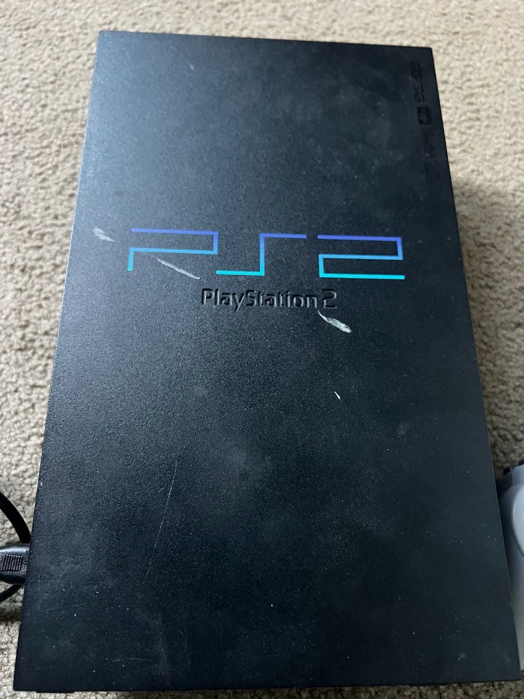Sony PlayStation 2 Console System With Controller And Cables 2