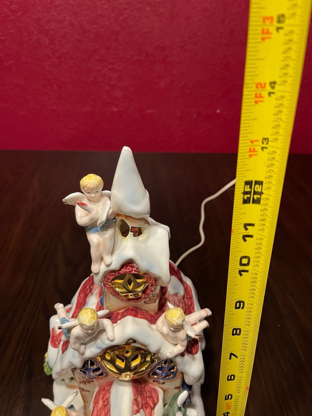 Vintage 2002 Grandeur Noel Collector's Edition Lighted Ceramic Holiday Church  11