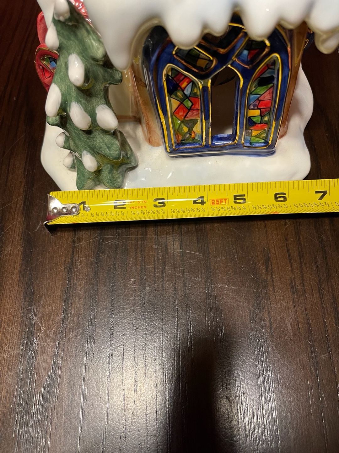 Vintage 2002 Grandeur Noel Collector's Edition Lighted Ceramic Holiday Church  13