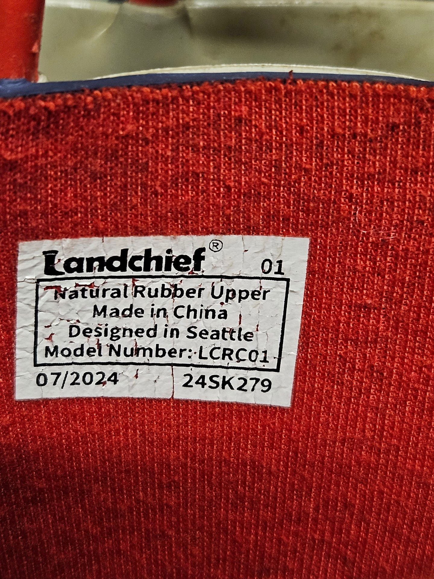 Landchief Space Rocket Rain Boots Size 1 Kids 8