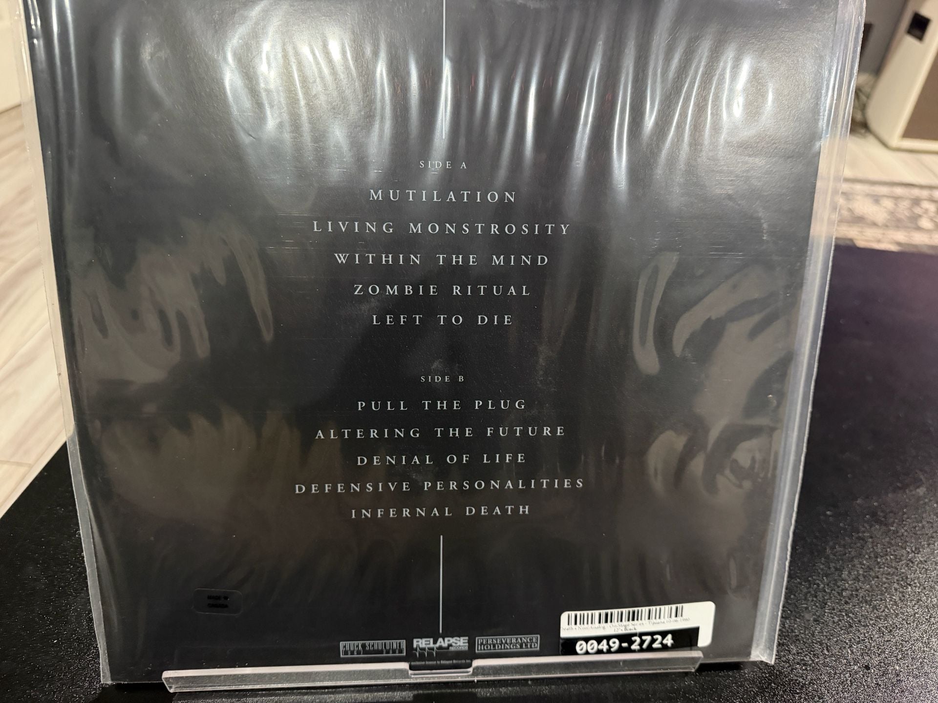 Death Non:Analog - On:Stage Series Tijuana 10.06.1990 Vinyl LP 3