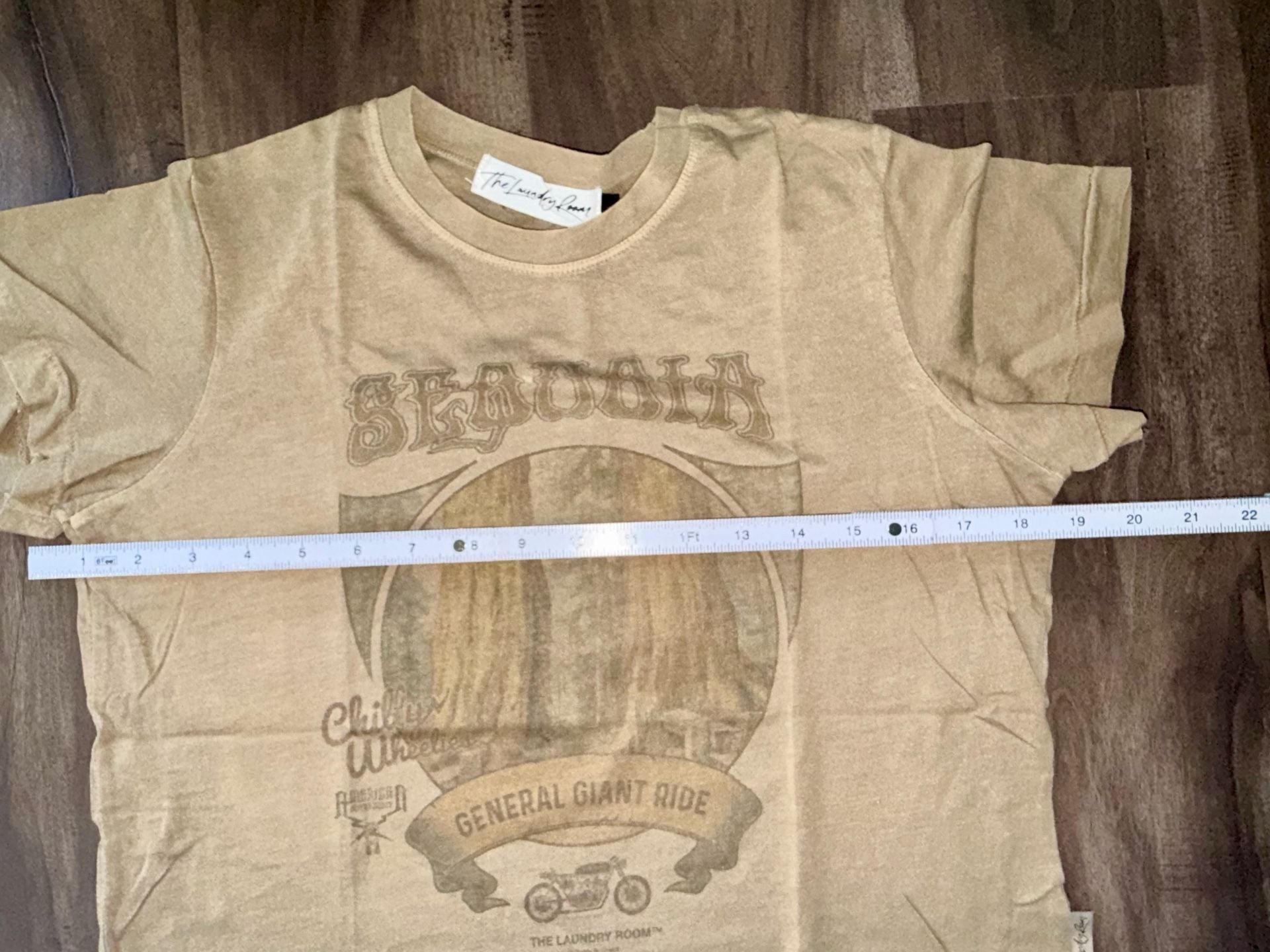 The Laundry Room Sequoia T-Shirt Size XS Brown Graphic Cotton Modal 5