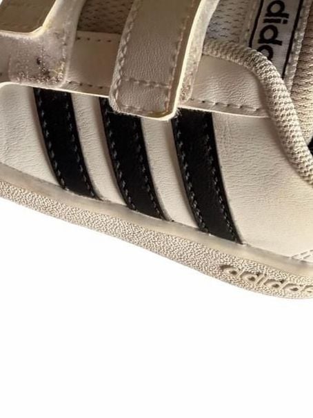 Adidas Sneakers Size 7 Kids White 4