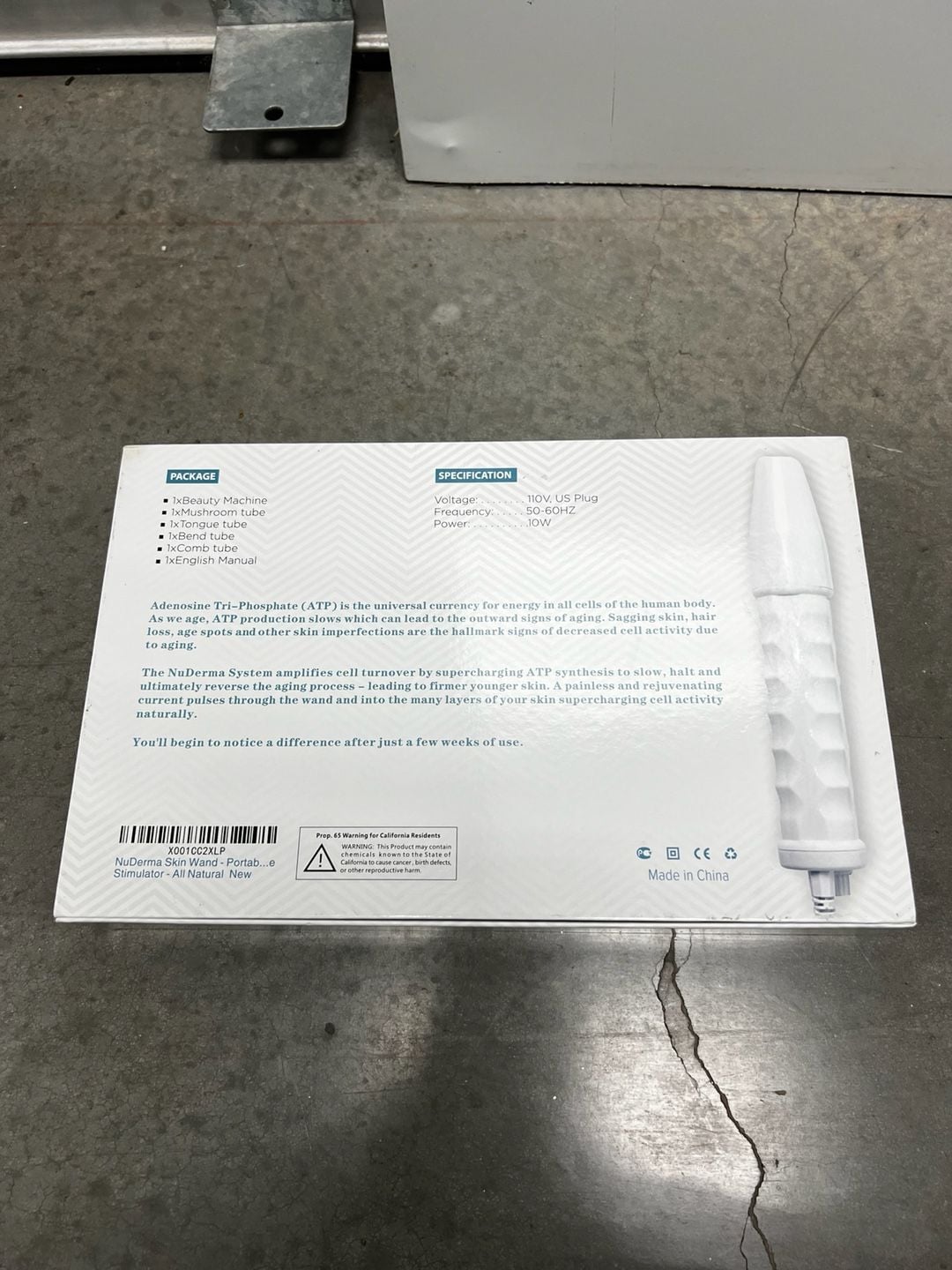 Pure Daily Care NuDerma Skin Therapy Wand System 4