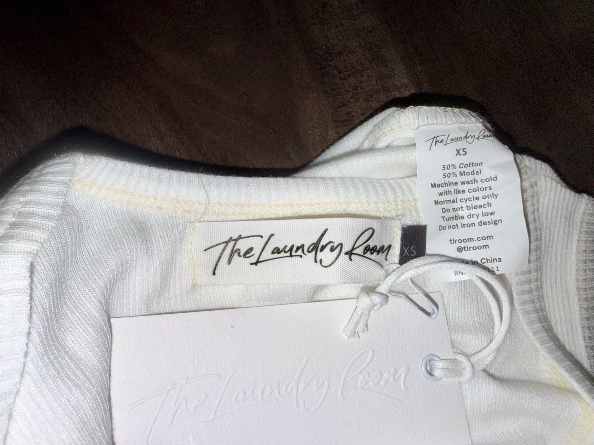 The Laundry Room Ain't My First Rodeo Graphic Ribbed Tank Top 6