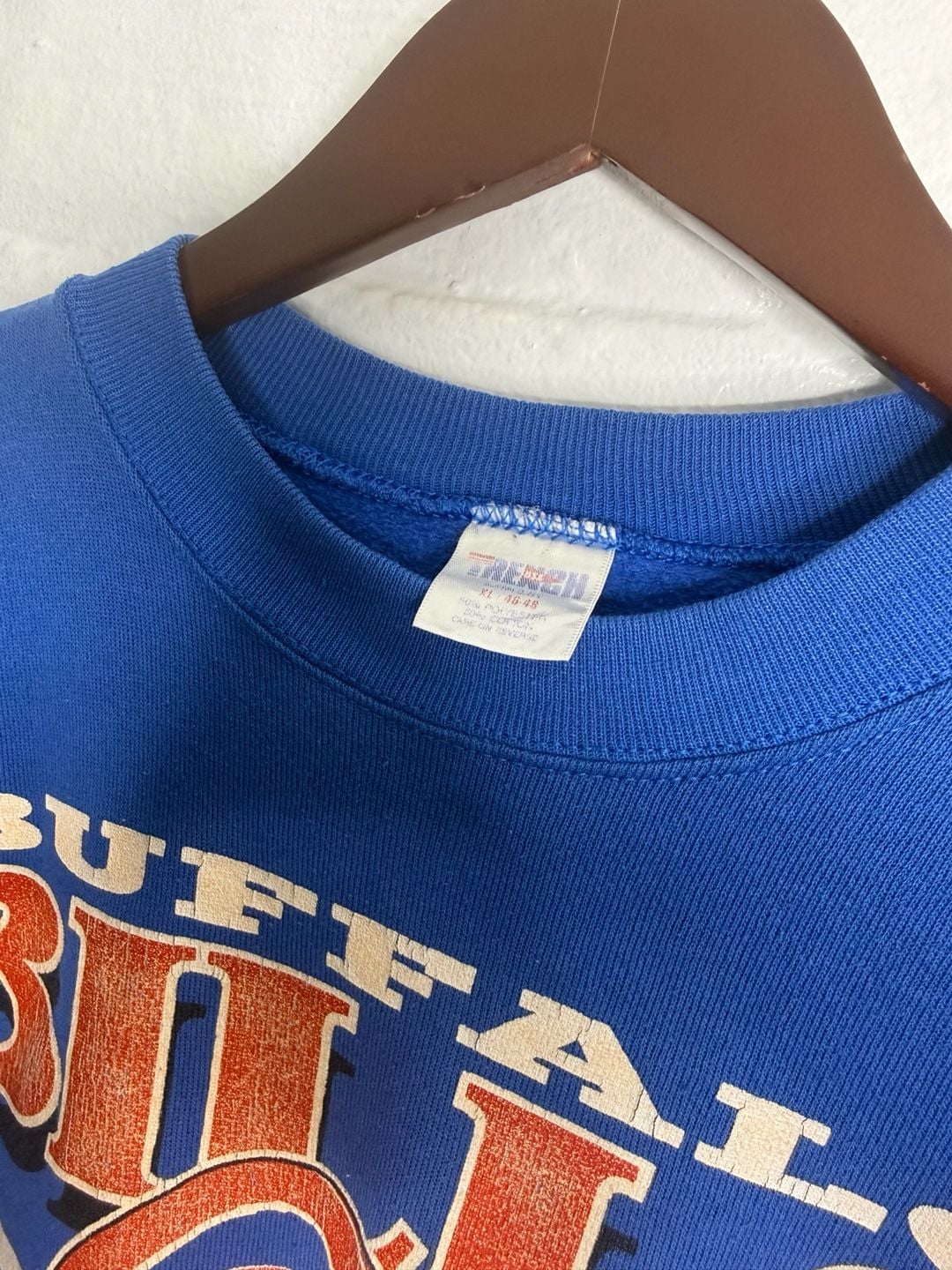Jerzees Vintage Buffalo Bills Super Bowl XXVI Sweatshirt Size XL 4