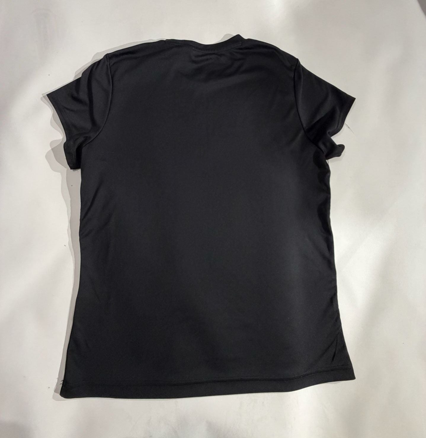 Reebok Black Short Sleeve Athletic Performance Shirt Size L 7