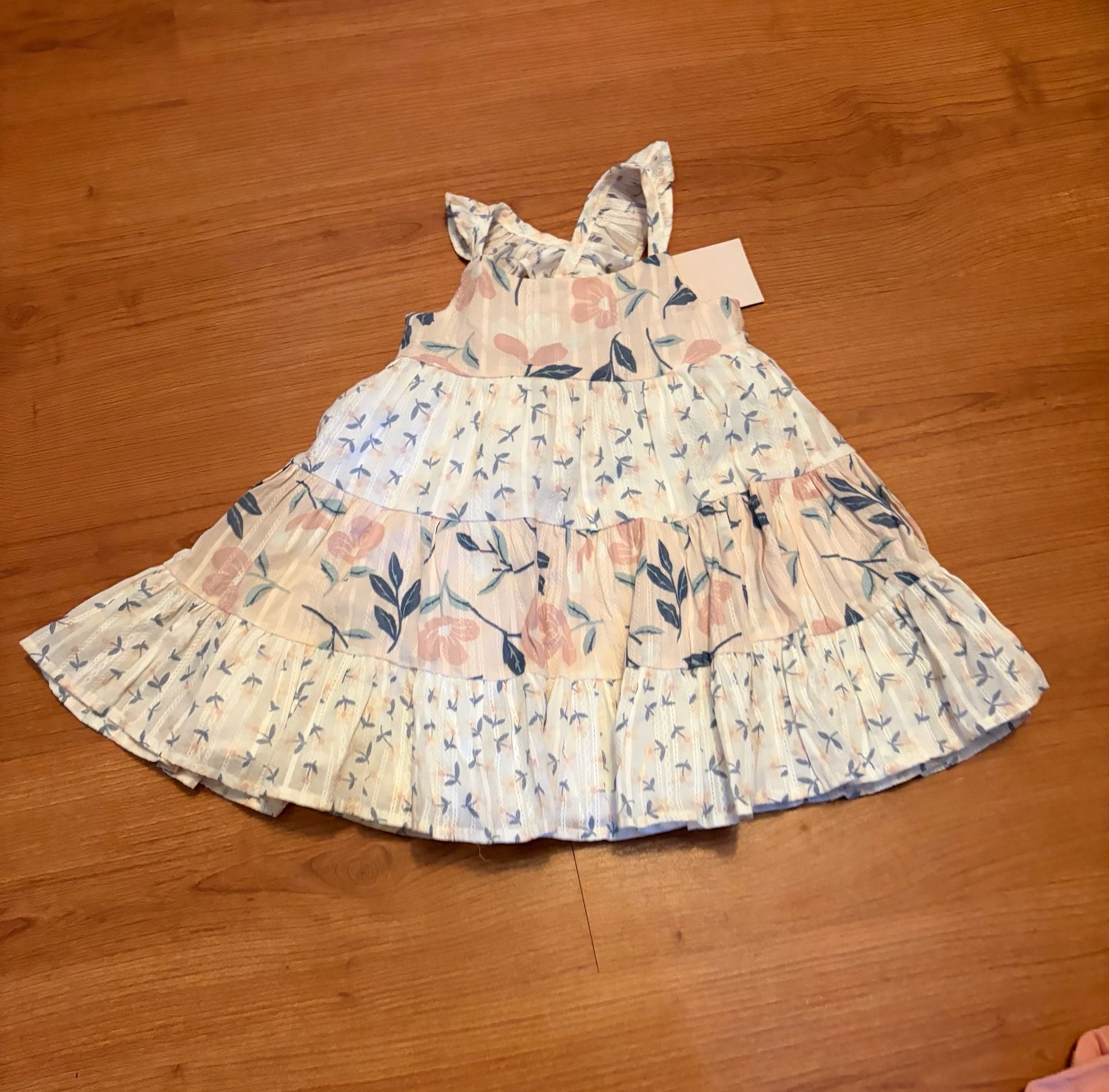 12M Floral Tiered Dress 3