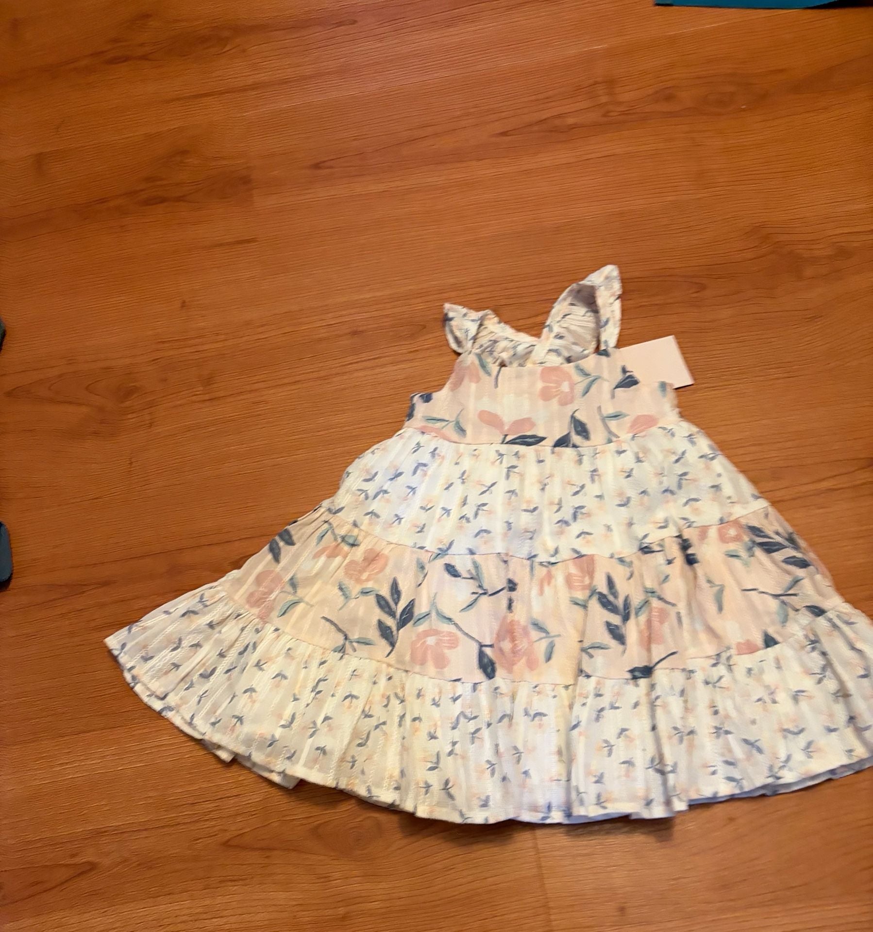 12M Floral Tiered Dress 4