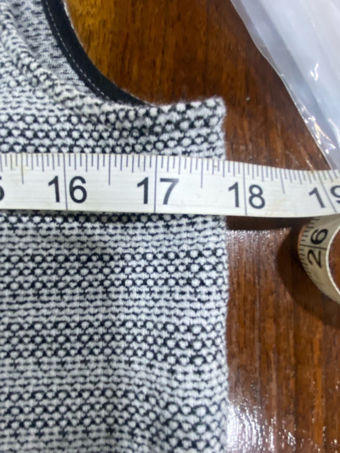 LOFT Sleeveless Dress Size S Gray Textured Knit Drop Waist 8