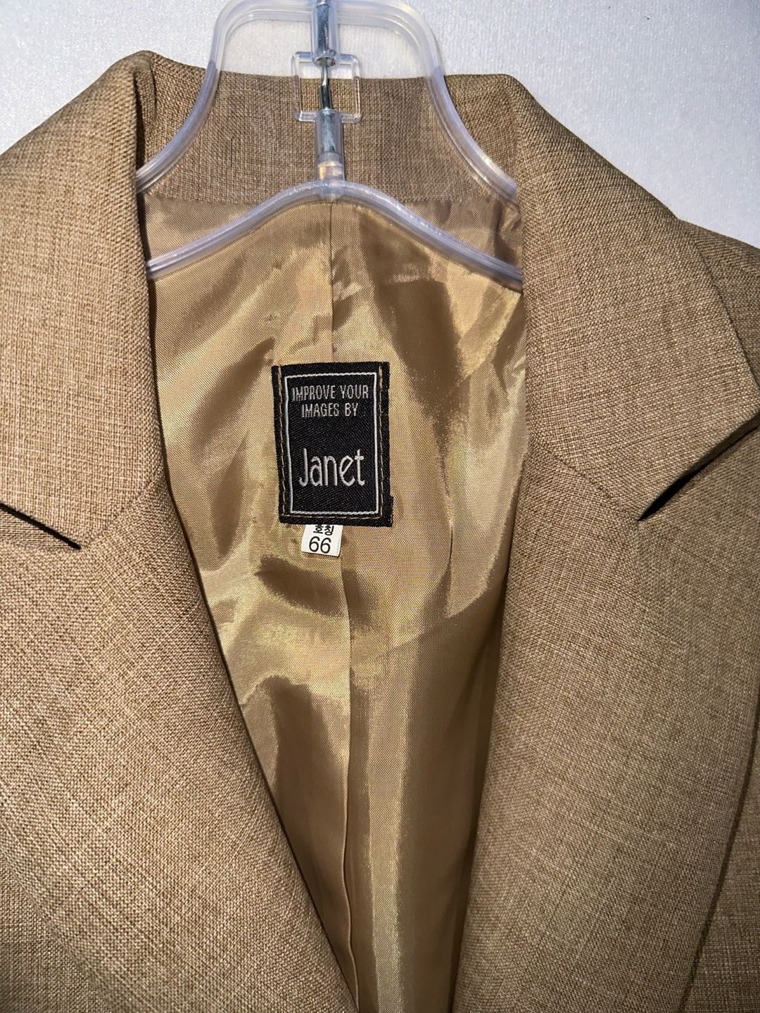 Janet Blazer Size 66 Brown 3