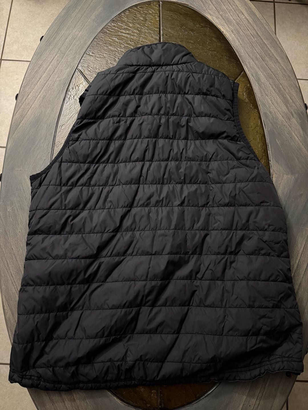 Carhartt Zip Quilted Vest Black size youth Large 3
