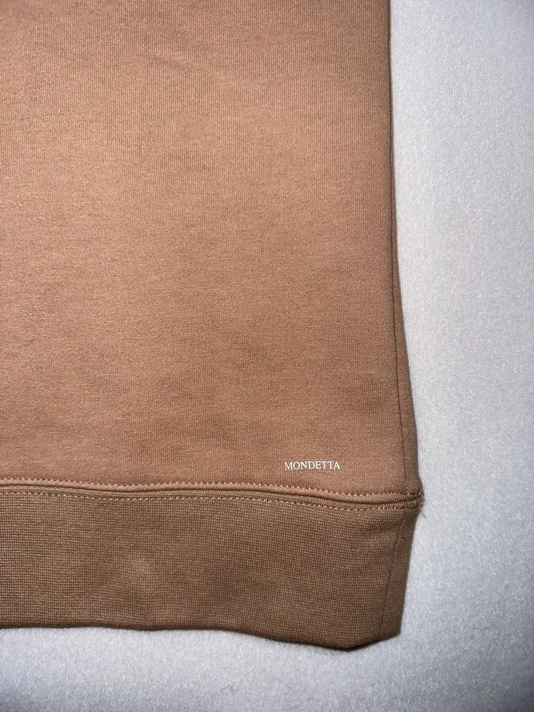 Mondetta Polo Sweatshirt Size S Brown 5