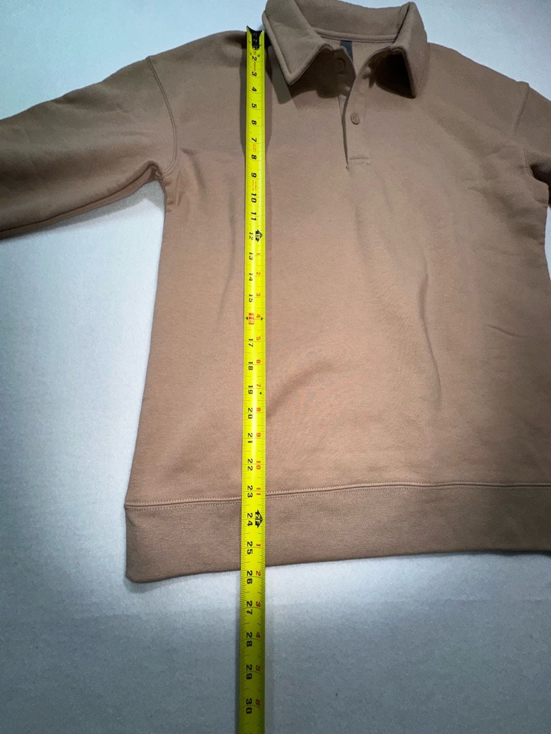 Mondetta Polo Sweatshirt Size S Brown 9