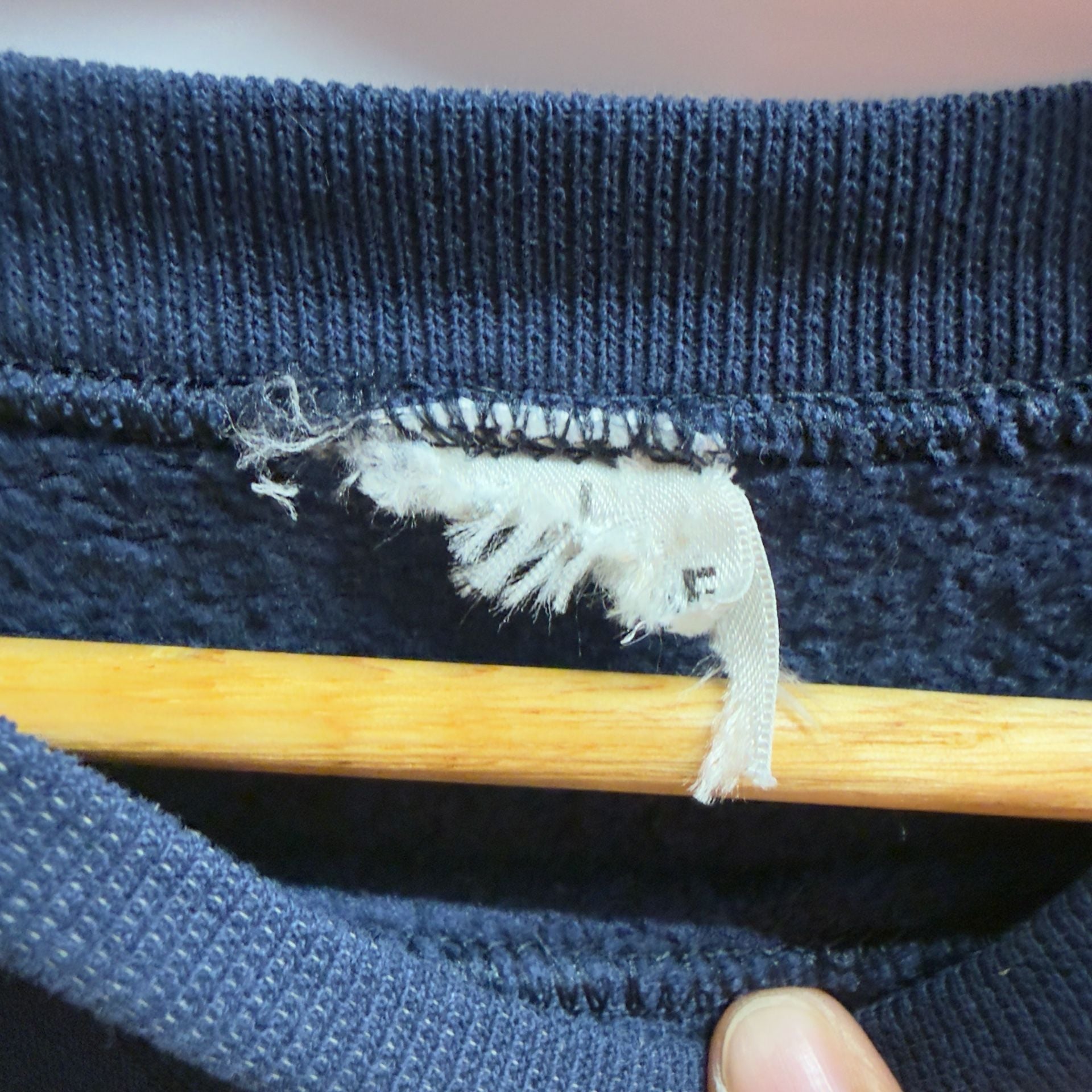 US Navy Sweatshirt Blue Yellow Graphic Crewneck 4