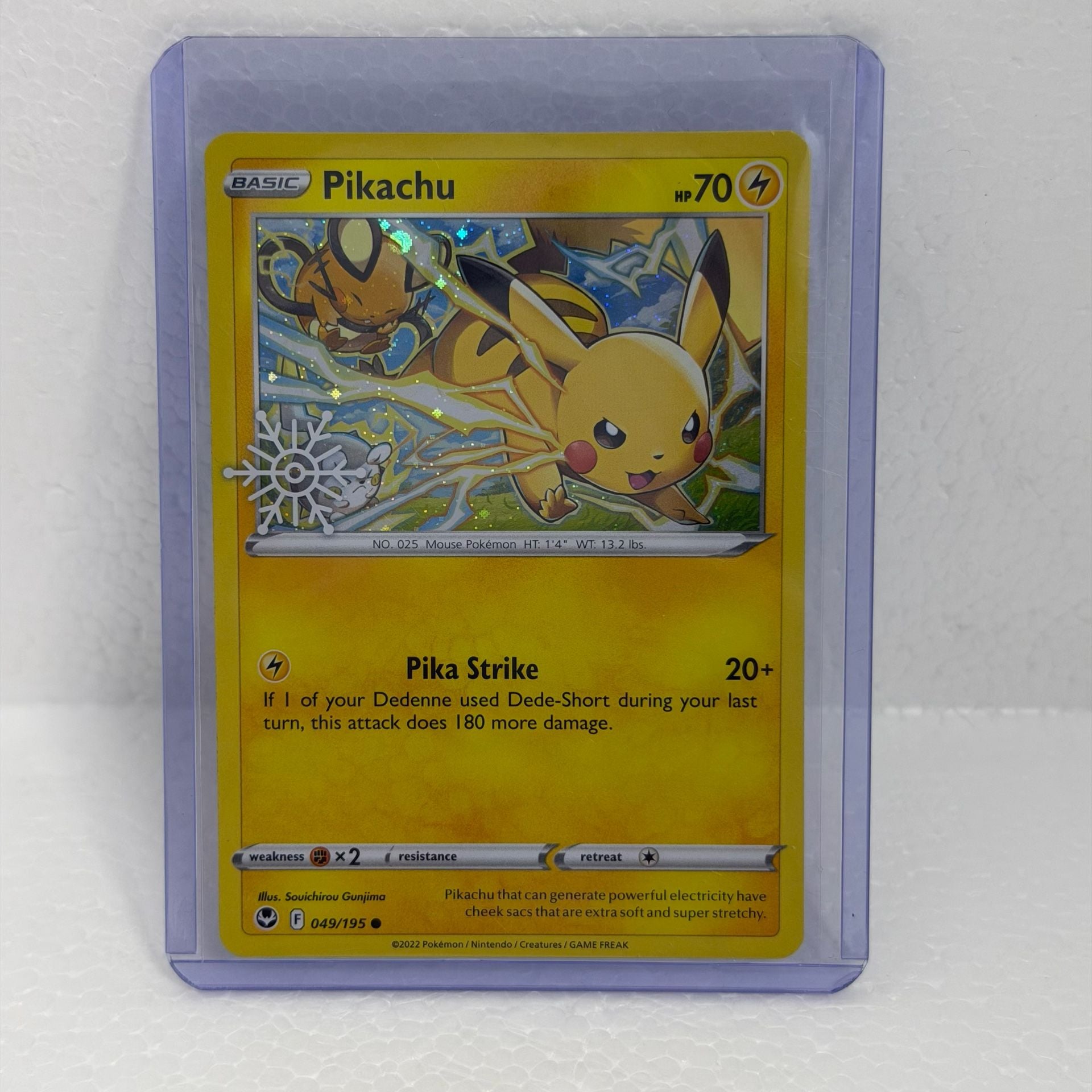 Pokemon TCG Pikachu Holo Holiday Calendar Promo 049/195 1