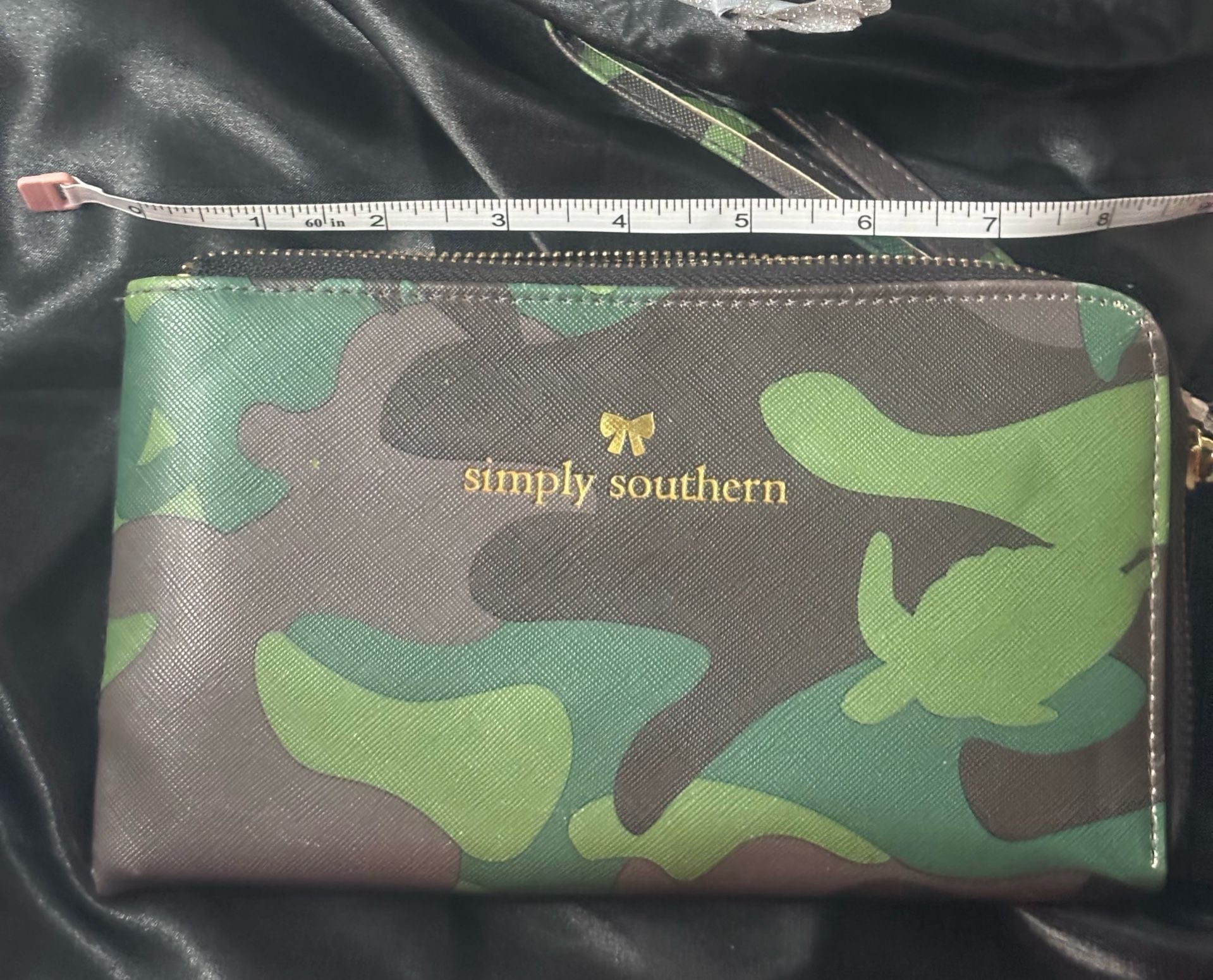 Simply Southern Camo Print Wristlet Wallet New With Tags 6