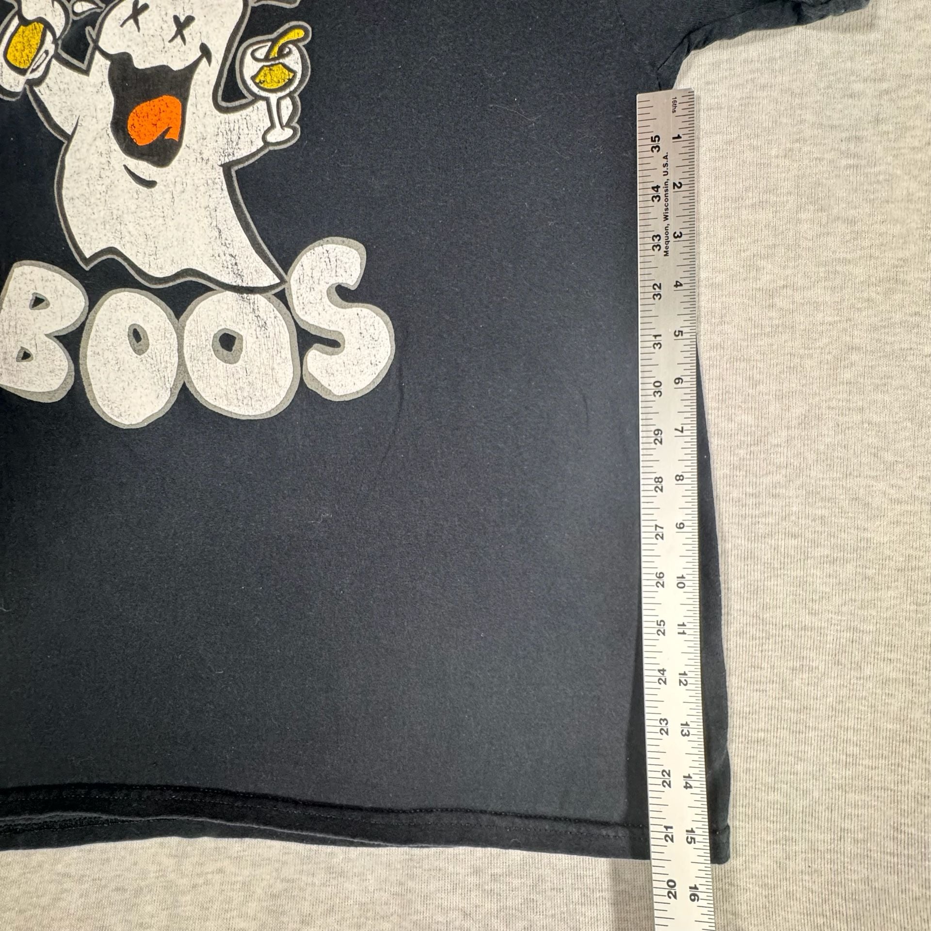 Hybrid Apparel I'm Just Here For The Boos Halloween T-Shirt XL Black 4