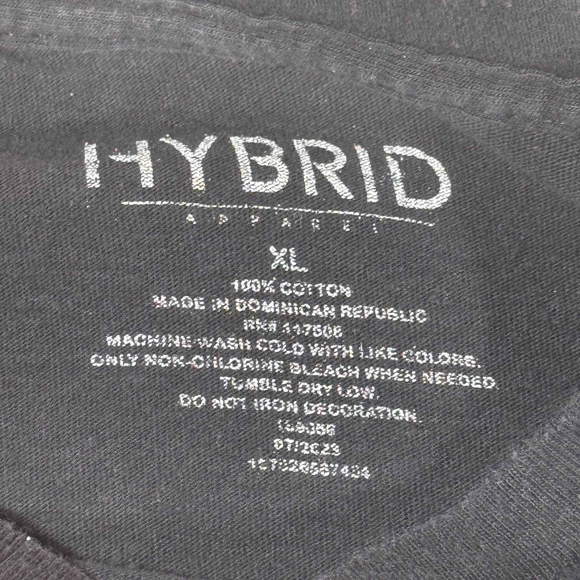 Hybrid Apparel I'm Just Here For The Boos Halloween T-Shirt XL Black 6