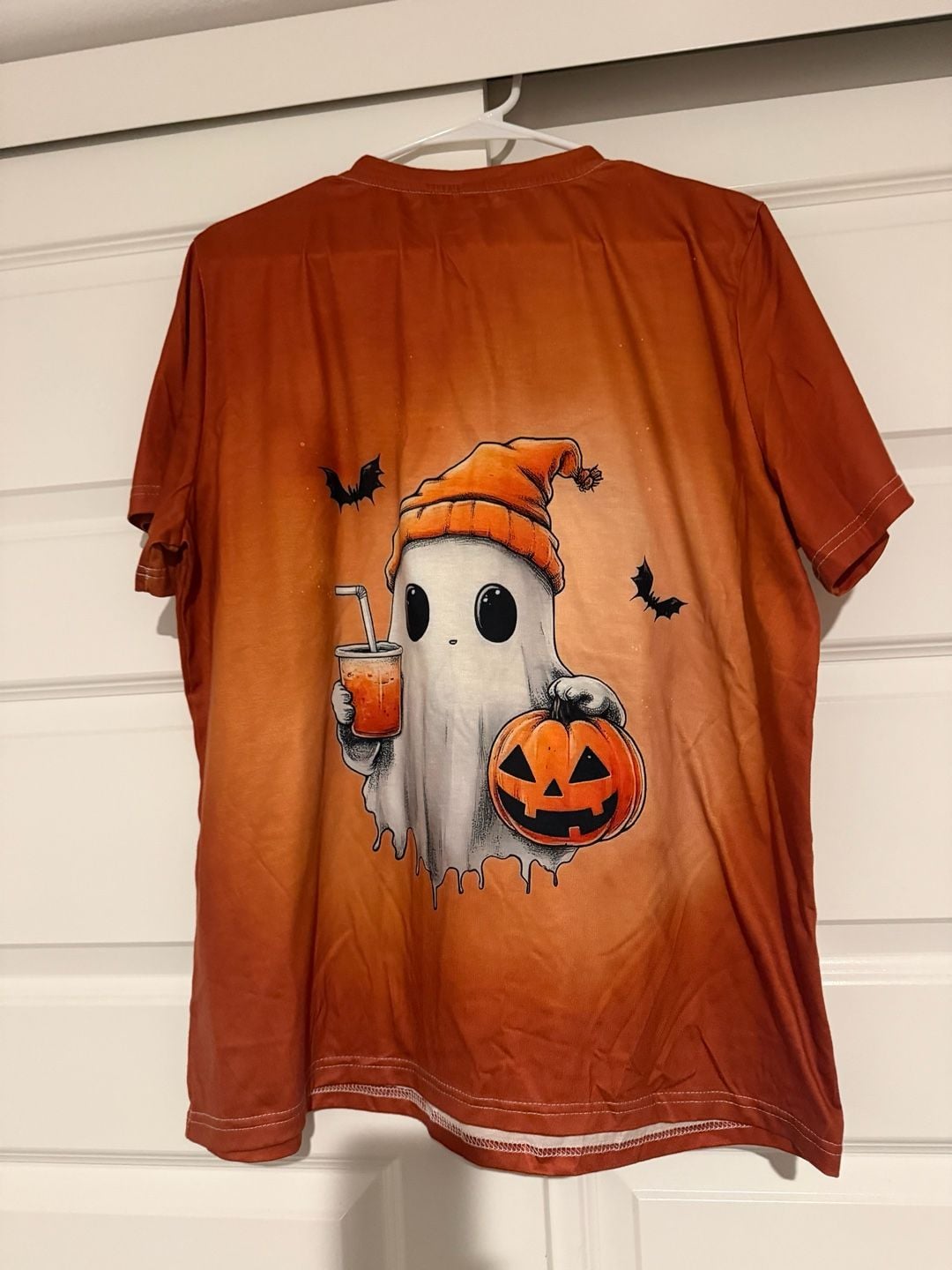 Unbranded Halloween Ghost Graphic T-Shirt Size XL 3