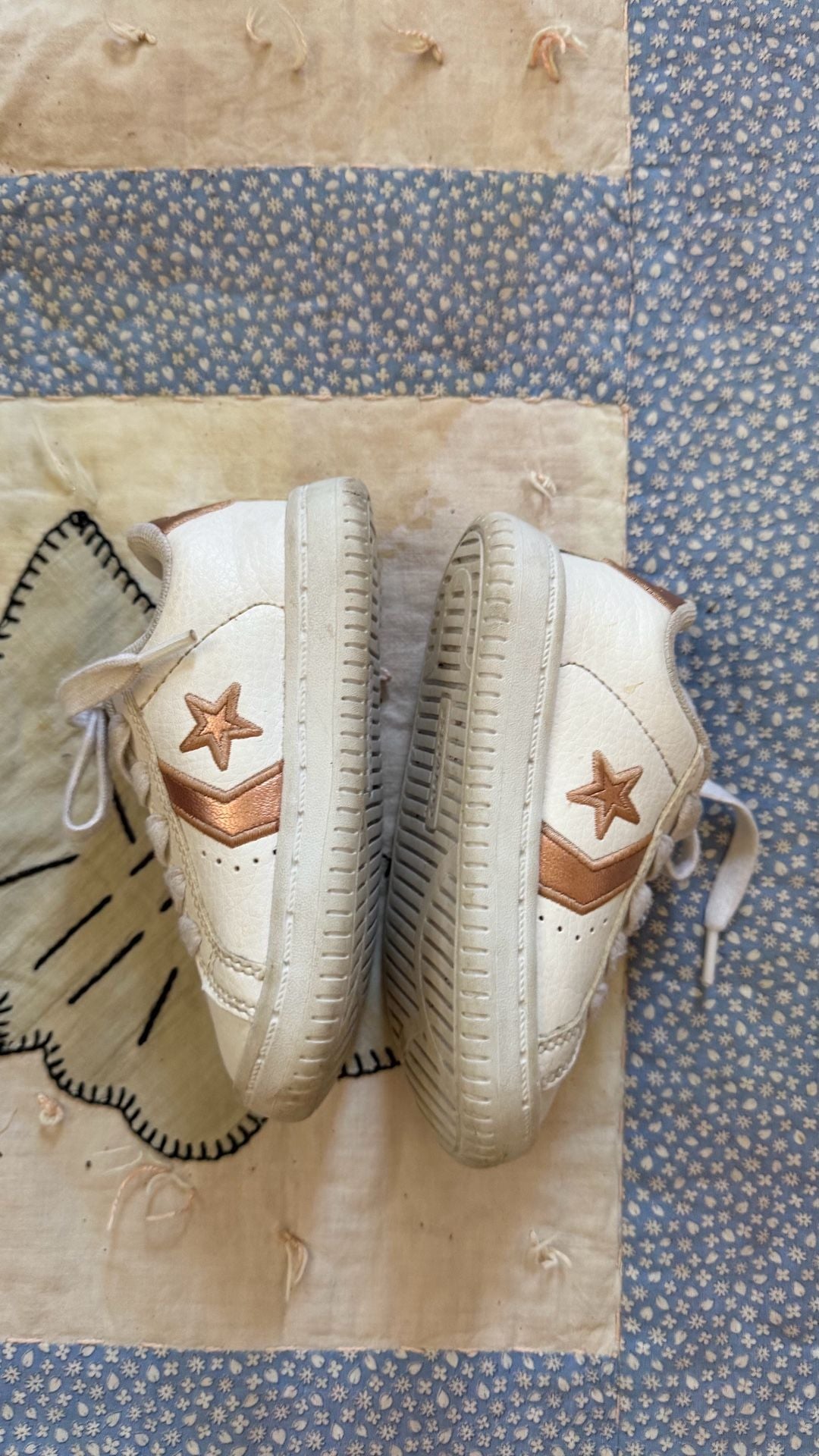 Converse Star Player Sneakers White Rose Gold 3