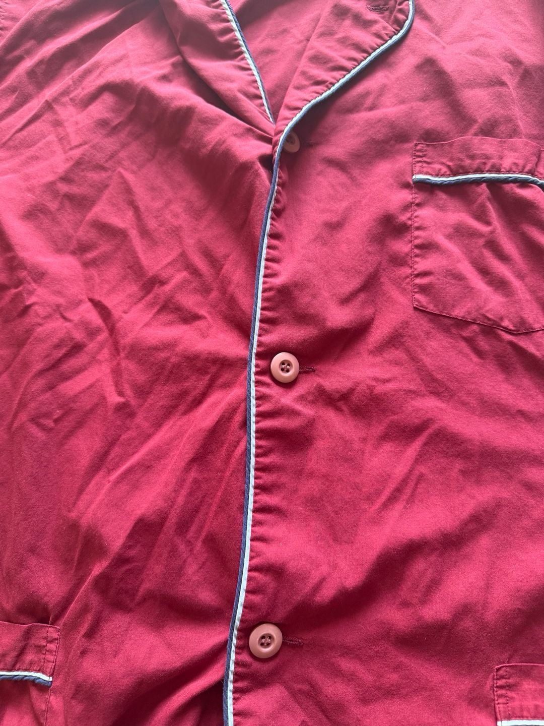 Vintage Christian Dior Pajama Set Maroon 4