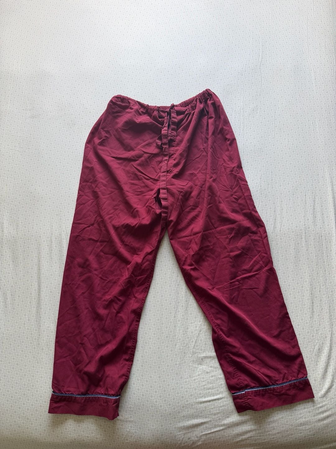 Vintage Christian Dior Pajama Set Maroon 6