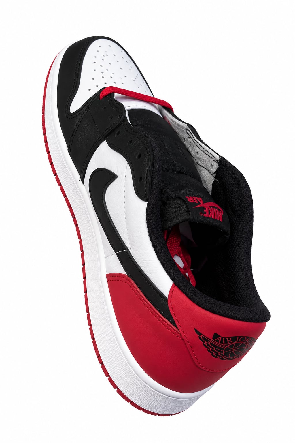 Air Jordan 1 Low Black Toe Sneakers 3