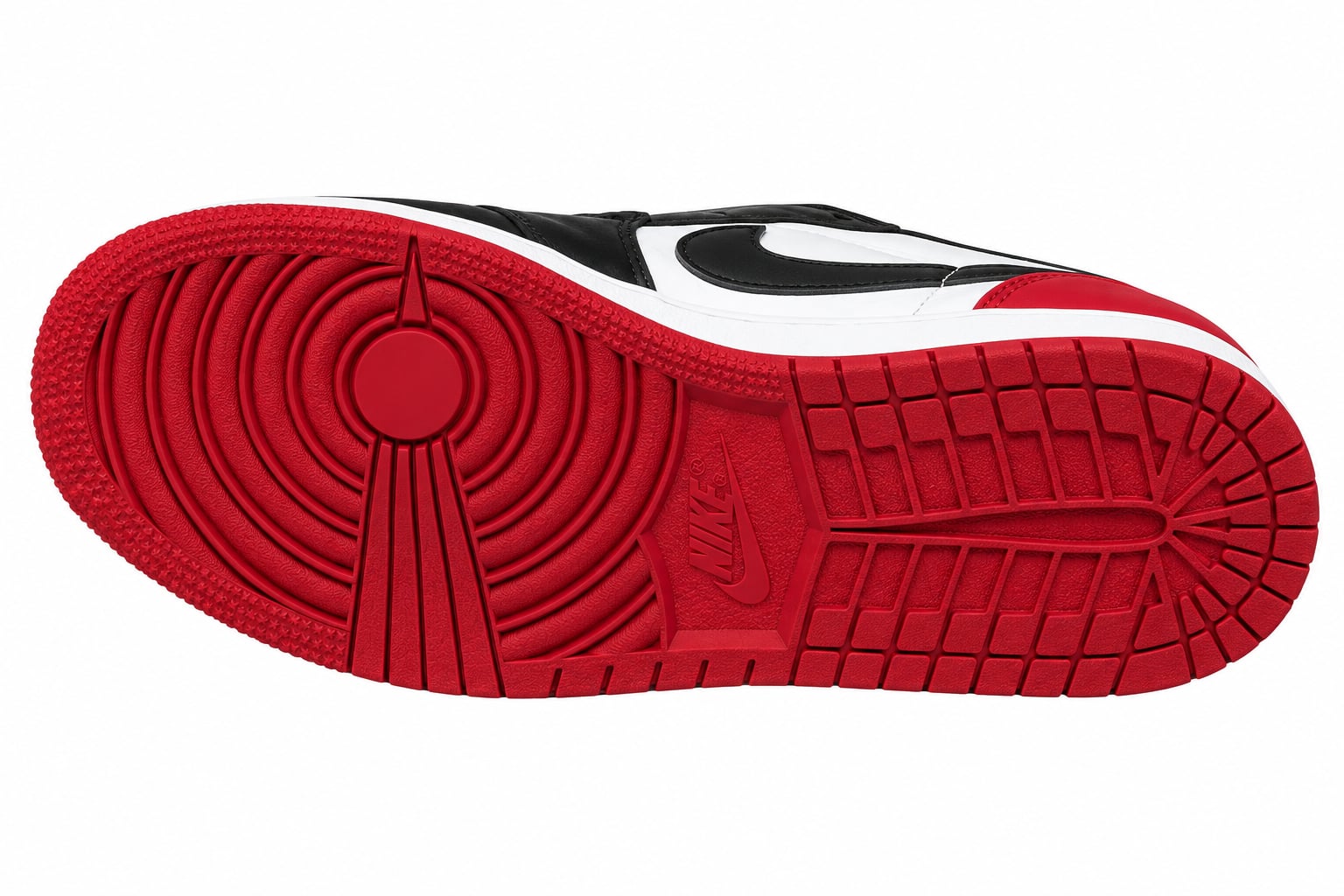 Air Jordan 1 Low Black Toe Sneakers 4