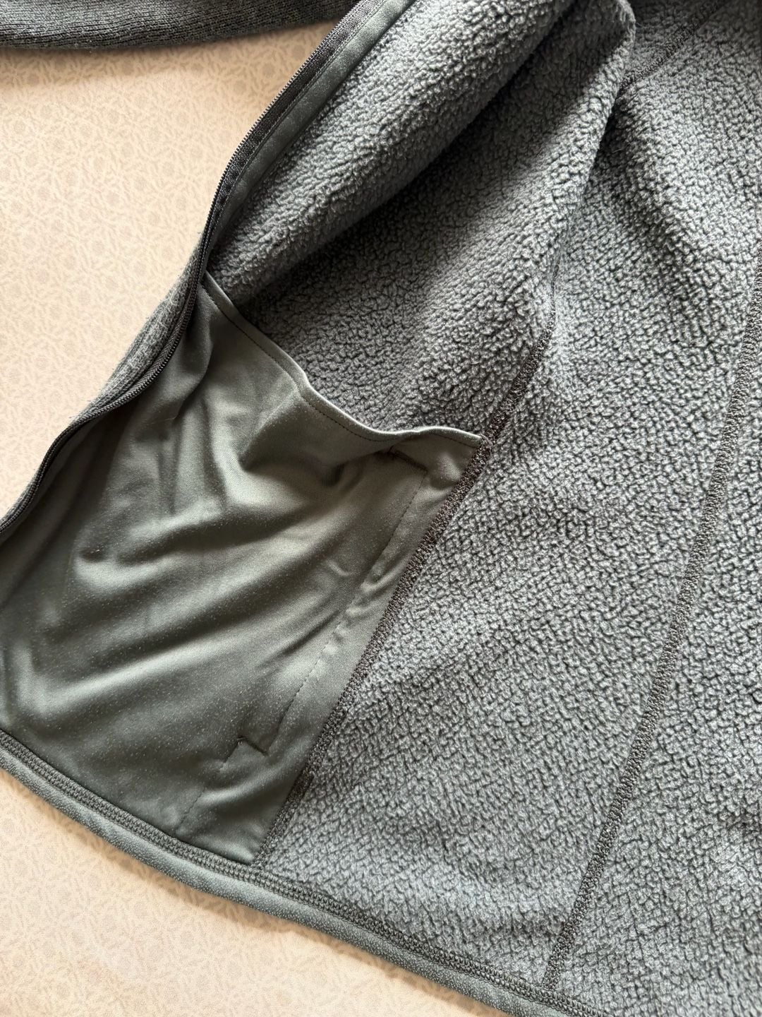 Patagonia Full Zip Fleece Jacket Gray 7