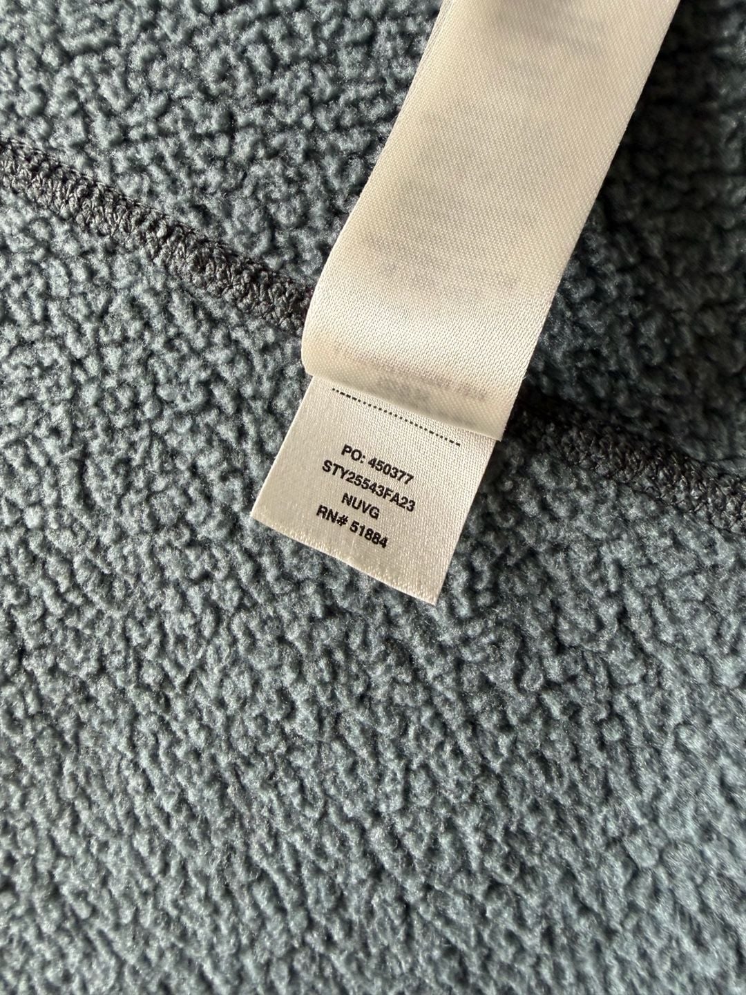 Patagonia Full Zip Fleece Jacket Gray 9