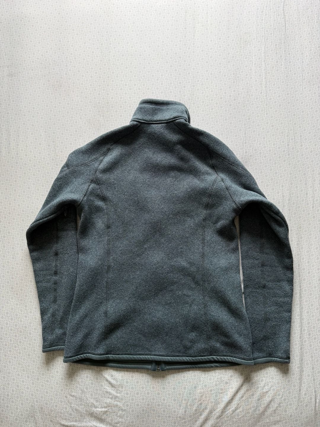 Patagonia Full Zip Fleece Jacket Gray 10