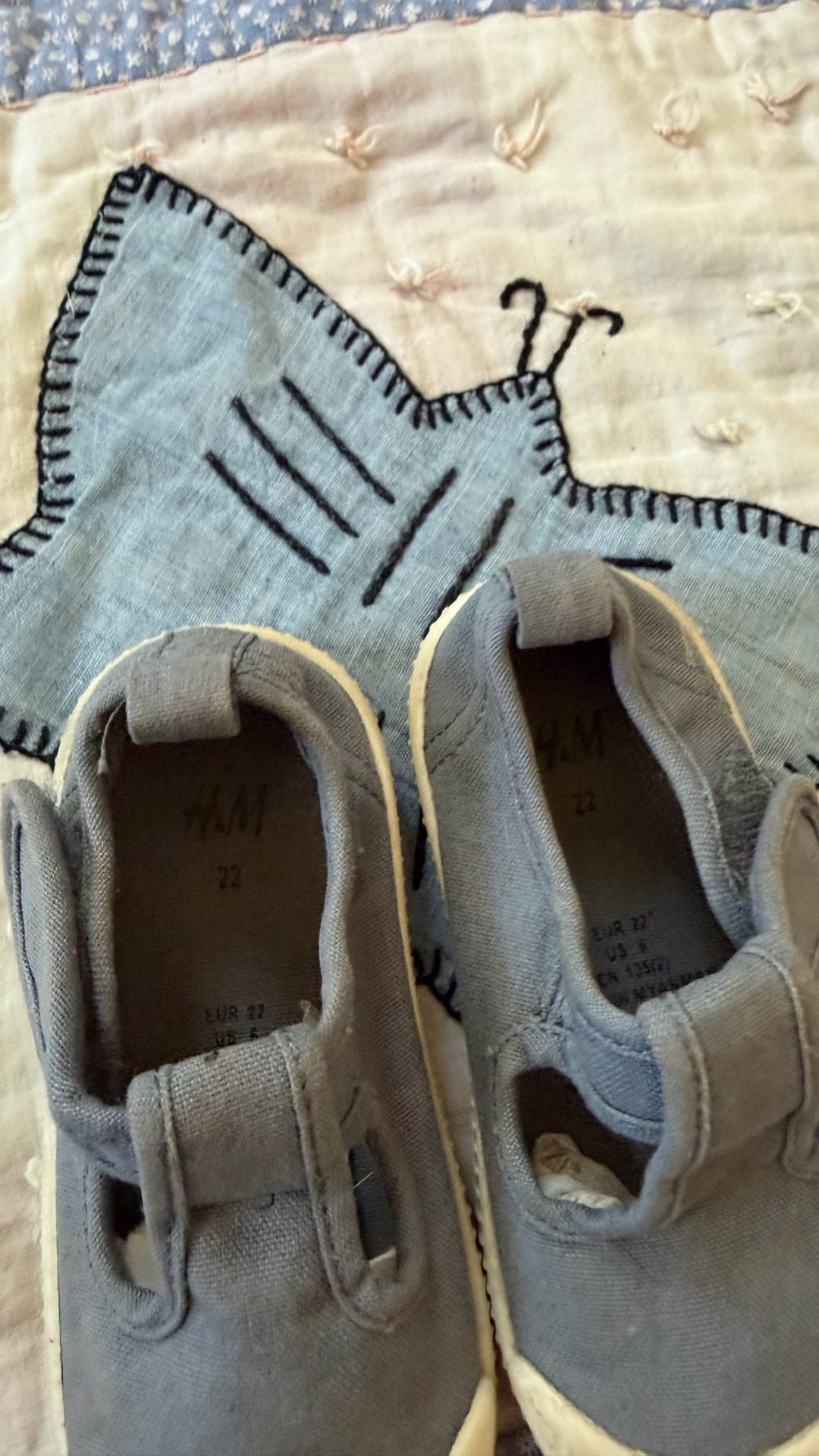H&M Canvas Mary Jane Shoes 3