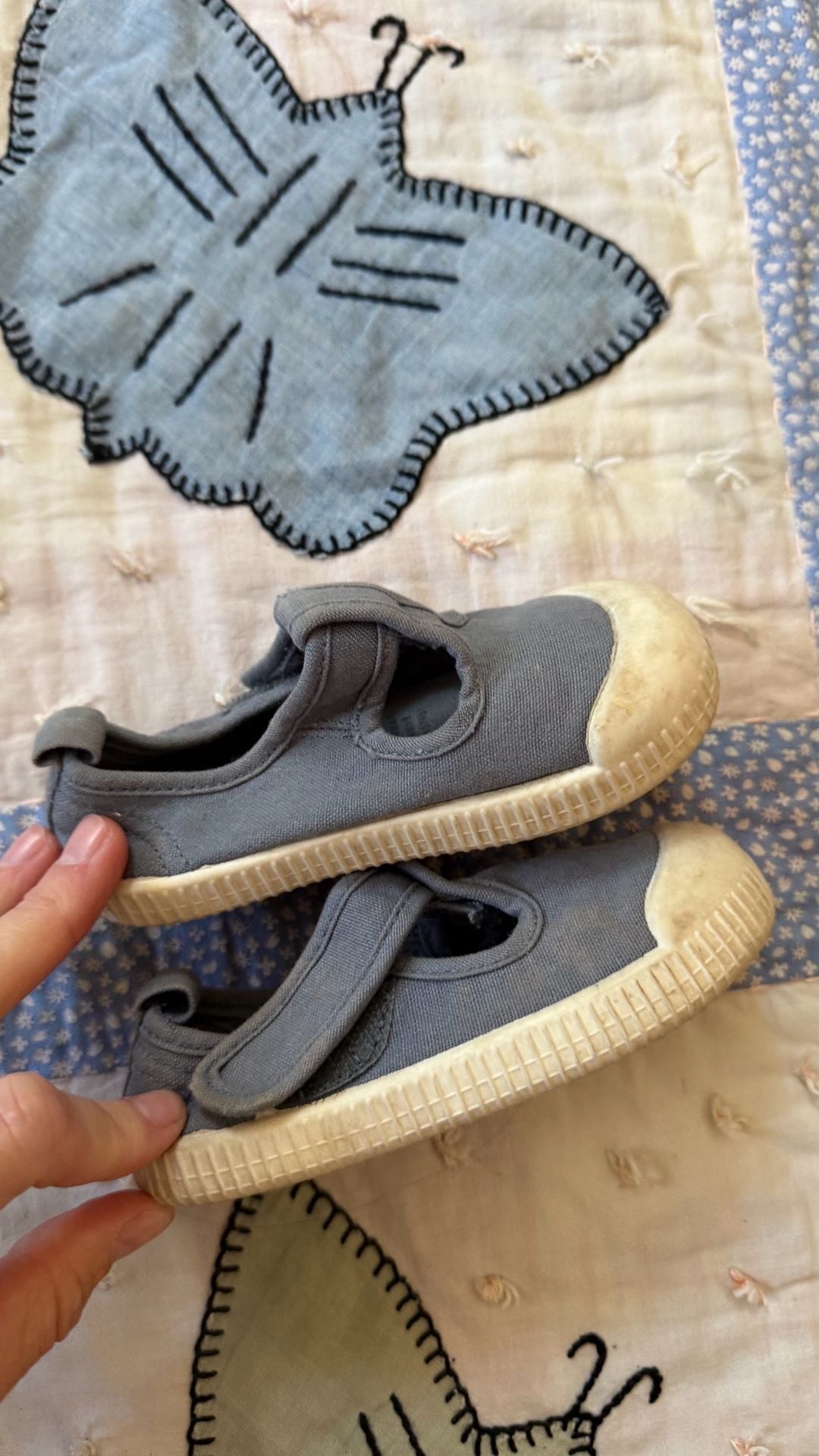 H&M Canvas Mary Jane Shoes 5