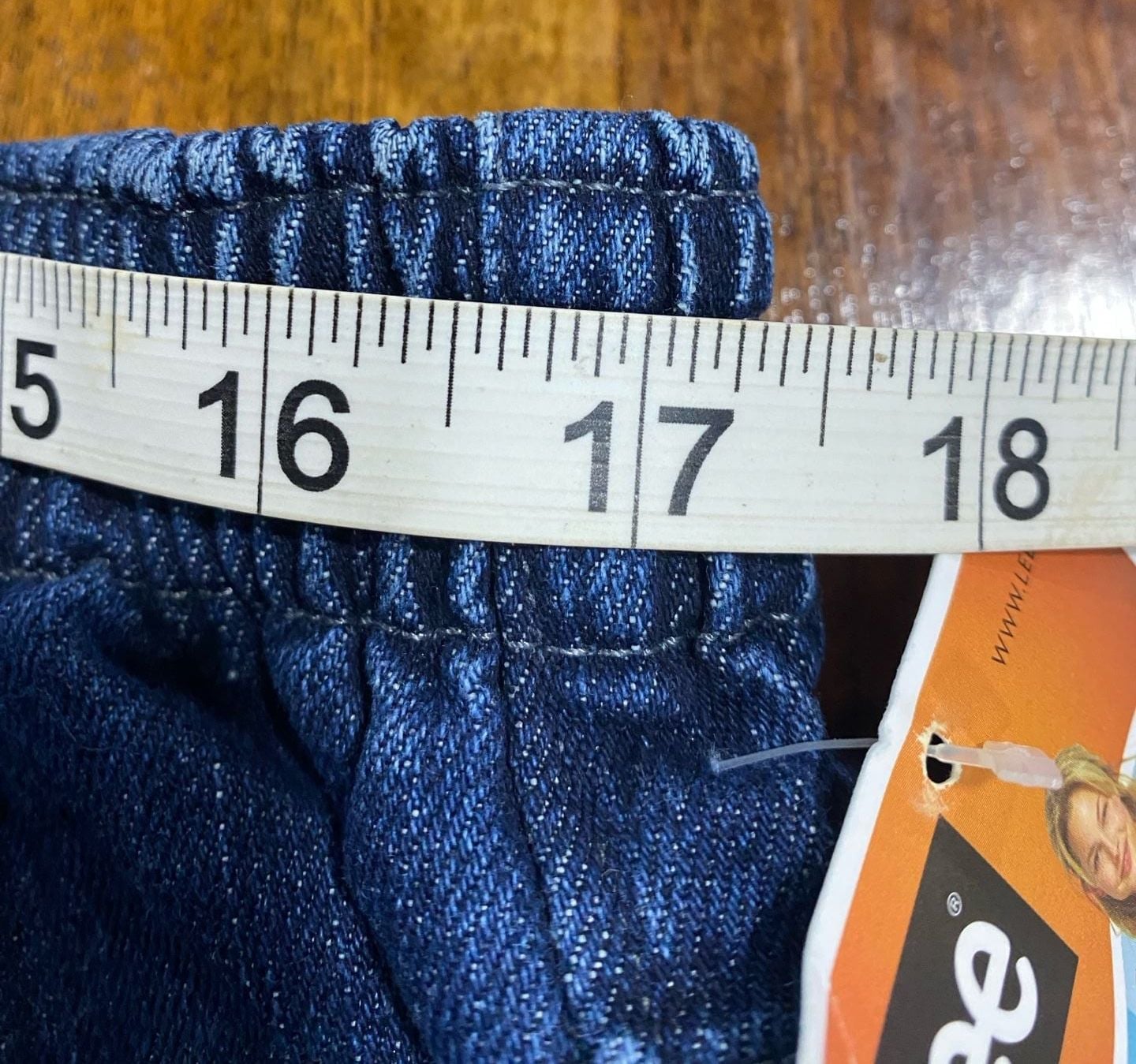 Lee Relaxed Fit Tapered Leg Jeans Size 18 Medium Blue Stretch 9
