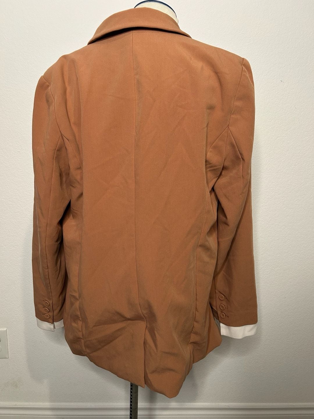 Favourite Daughter The Kelly Blazer Jacket Coat in Tan 3