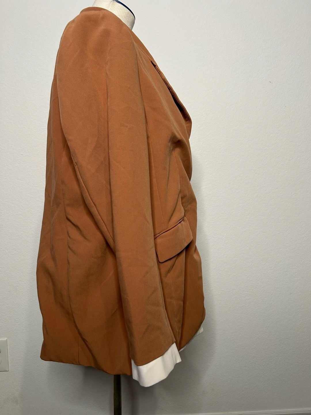 Favourite Daughter The Kelly Blazer Jacket Coat in Tan 5