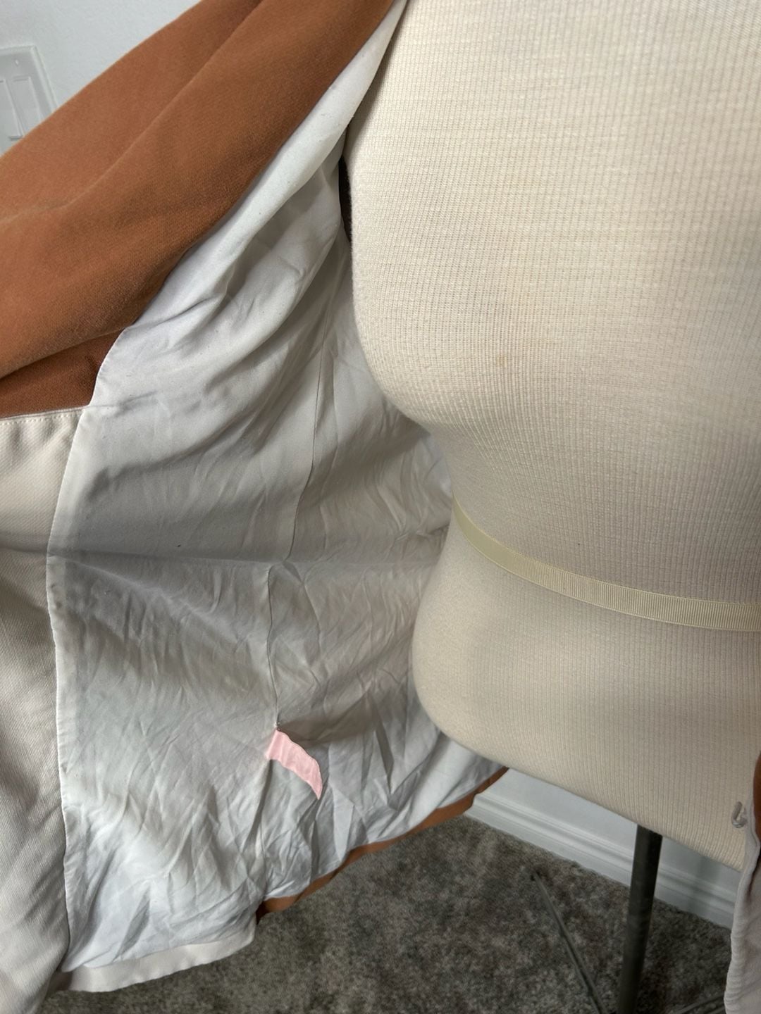 Favourite Daughter The Kelly Blazer Jacket Coat in Tan 7