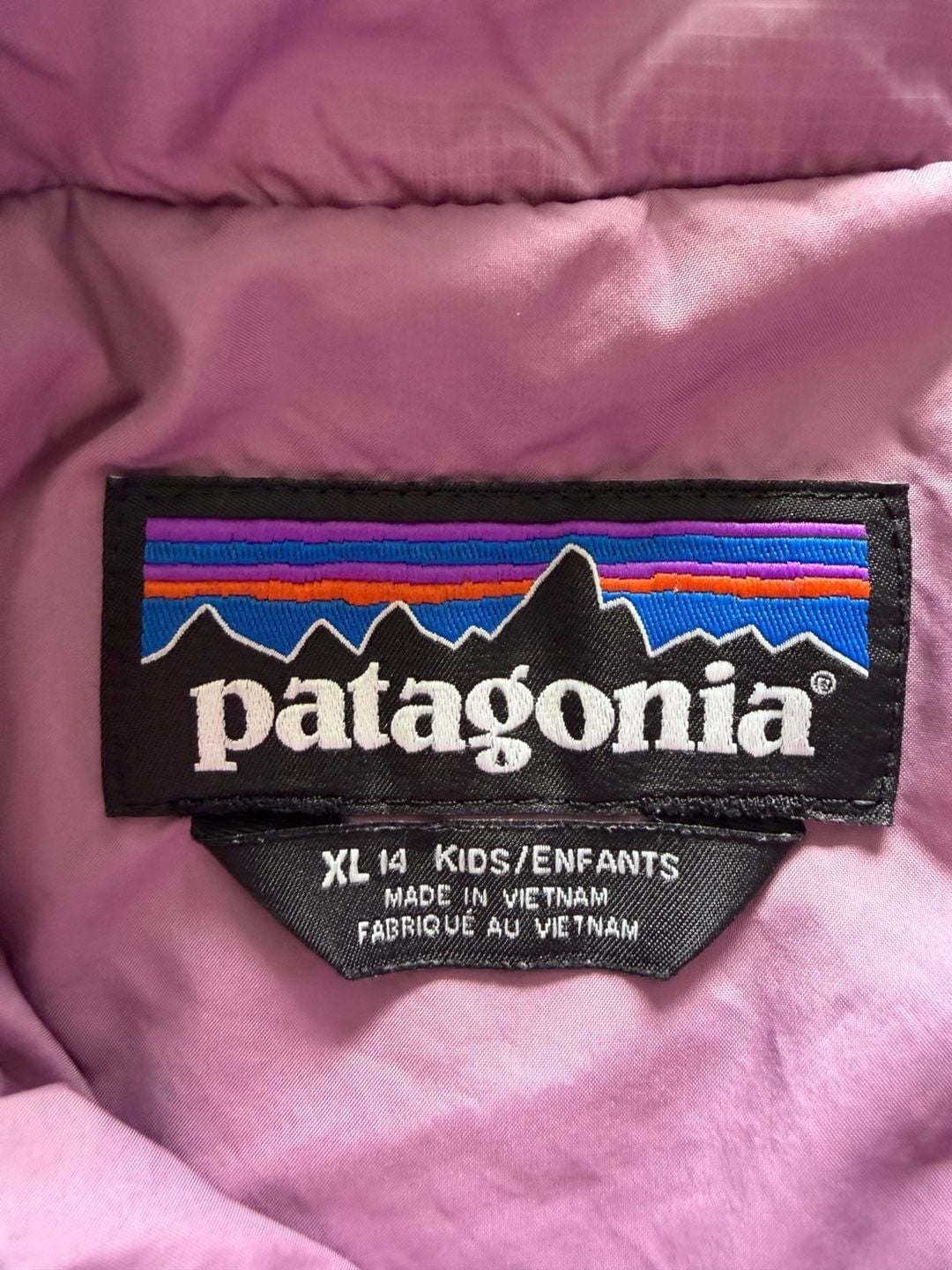 Kids Patagonia Nano Puff Jacket Purple 6