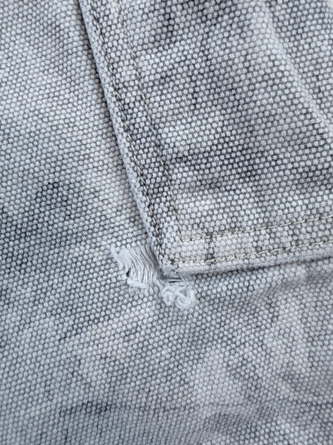 Kids RSQ Camo Carpenter Pants Size 12 Grey Leaf Print 6