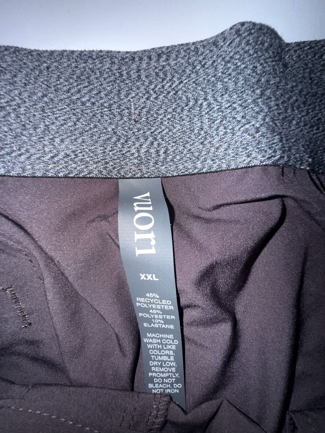 Vuori Banks Boardshorts Size L Grey Patterned 8