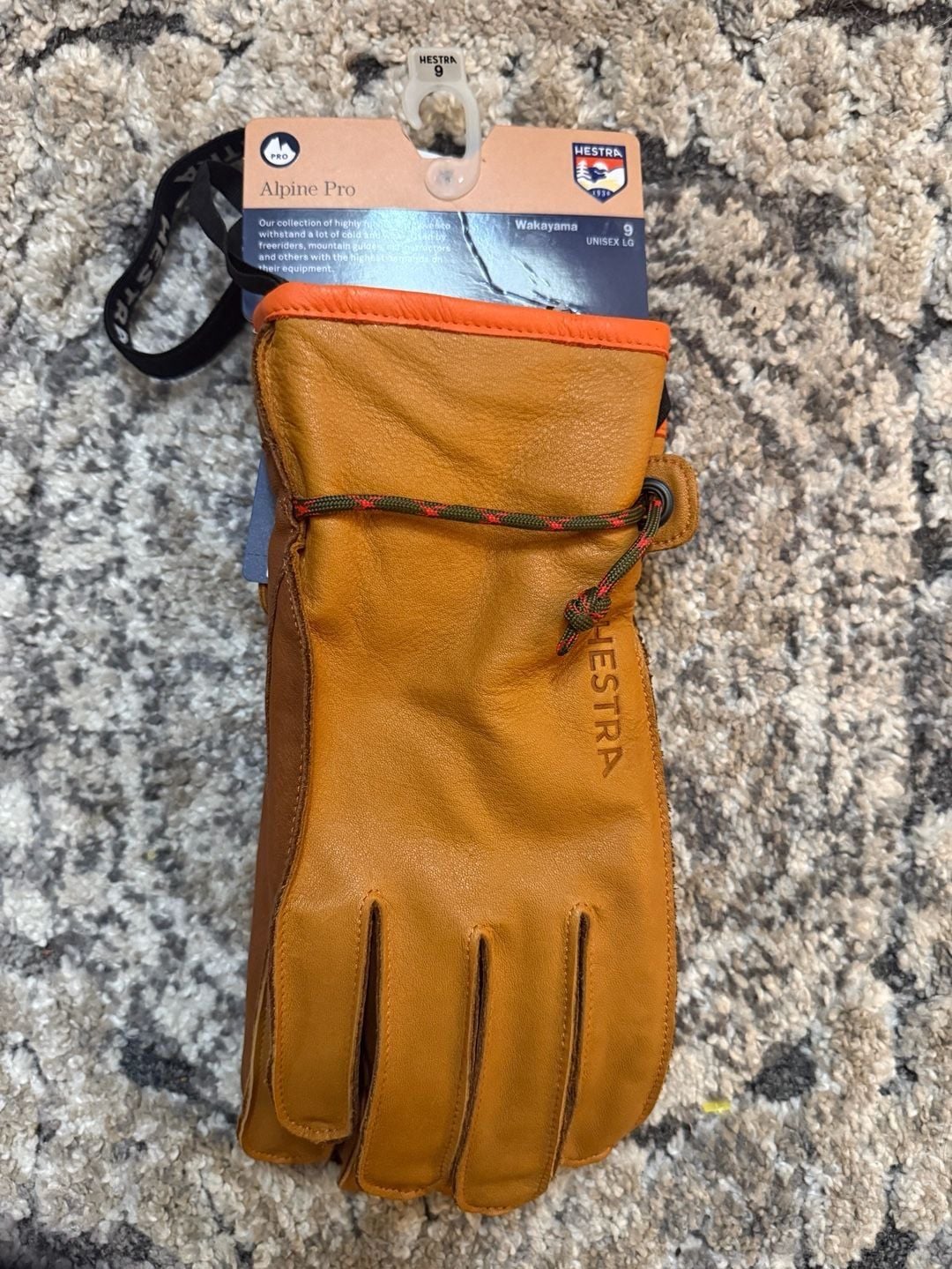 Hestra Leather Gloves Brown 3