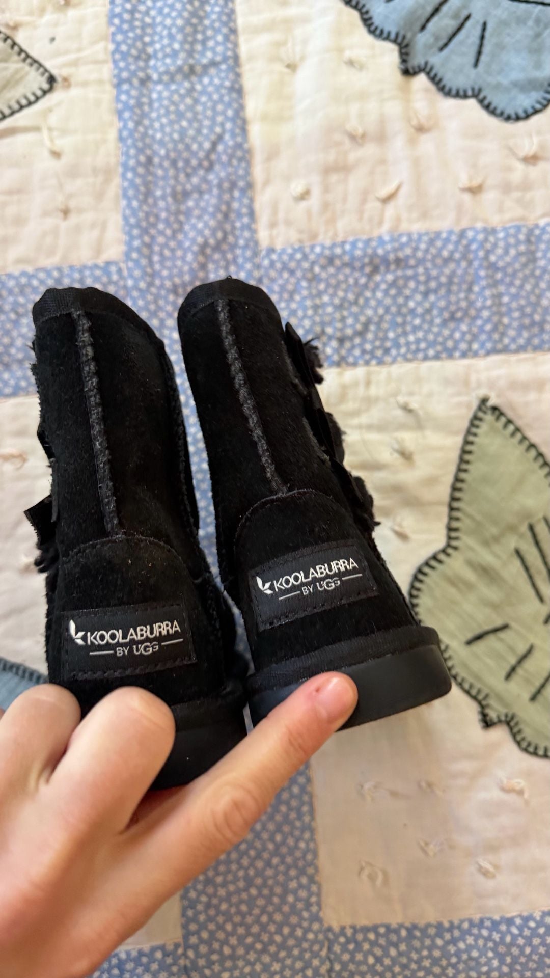 Koolaburra by UGG Bow Boots Black 5