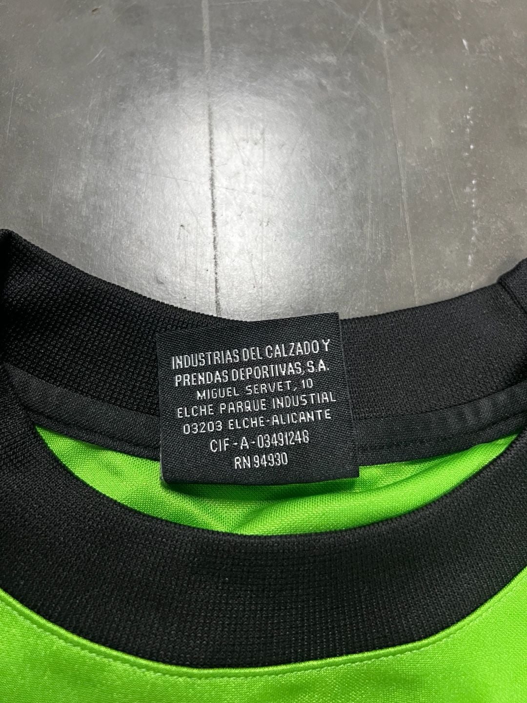 Kelme Goalkeeper Jersey Long Sleeve Neon Green Black L 5