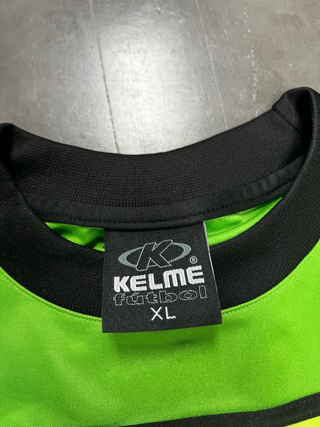 Kelme Goalkeeper Jersey Long Sleeve Neon Green Black L 6