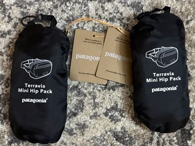 Patagonia Terravia Mini Hip Pack Black New 1