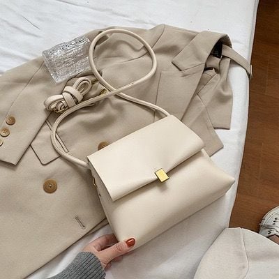 Tiancai Wing Flying Bag Crossbody White PU 7